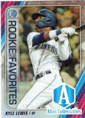 2020 Bowman Rookie of the Year Favorites ROYF-KL KYLE LEWIS - Seattle Mariners